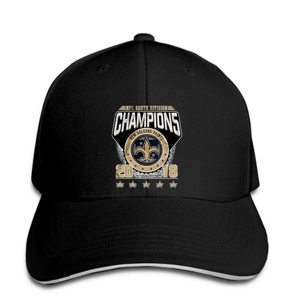 

nfc_south_division_champions_2018_new_orleans_saints_ snapback шляпа остроконечные, Blue;gray