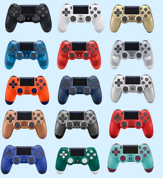 

Dhl 15 color bluetooth wirele p 4 controller for p 4 vibration joy tick gamepad p 4 game controller for ony play tation with retail box