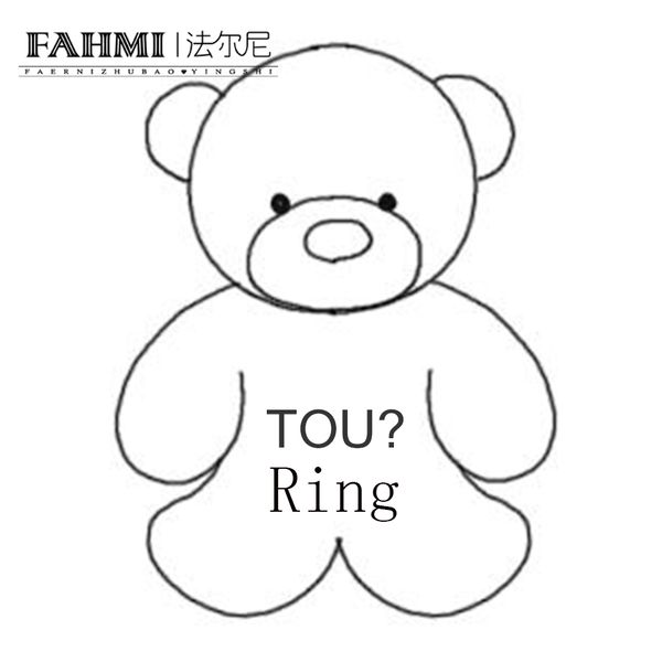 

FAHMI 100% 925 Sterling Silver Classic Cute Bear Rings High Quality Original Jewelry Needs Real Pictures Contact Customer Service
