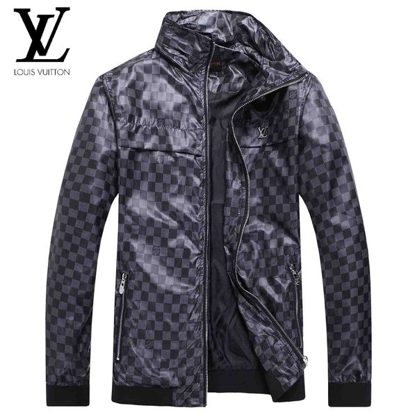 

vl mens luxury fashion jacket salling new coat casual wild breathable jacket comfortable sports tide brand tailored jacket, Black;brown