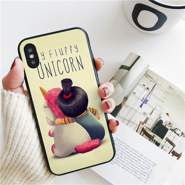 

fundas luxury agnes unicorn cover for iphone 11 pro xs max xr case for iphone 8 7 6s plus 5s se 5 case soft silicone cover.