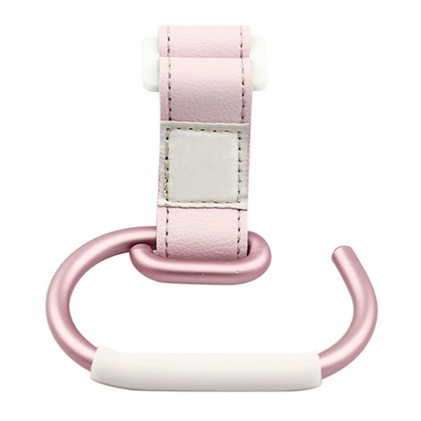 

aluminium alloy pu hang baby diaper bag prams universal fit stroller hook handbag accessories