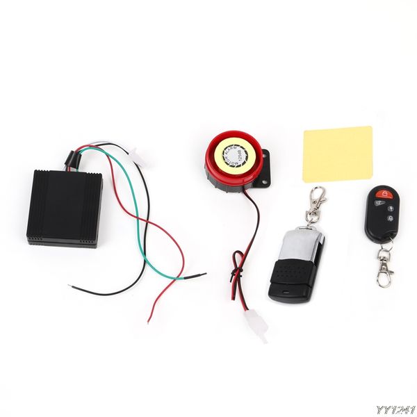 

1pc electrical ignition scooter car security alarm system remote control 12v anti-theft motorcycle bike motorcycle parts- g6kc