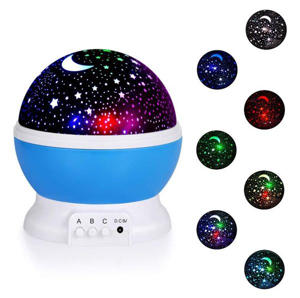 2019 Starry Night Light Projector 360 Degree Rotating Star Lamp Projector Galaxy With Light Modes For Kids Bedroom Decoration From Helloruya 11 05
