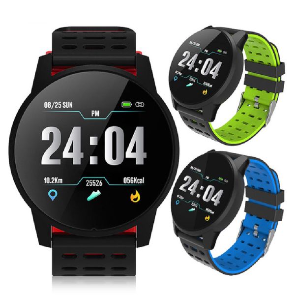 

men smart watch heart rate blood pressure oxygen monitor fitness tracker bluetooth pedometer reminder smartwatch sport watch men, Slivery;brown