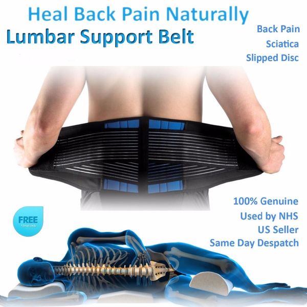 

fitness waist support & back protector belt care back pain for weightlifting gym sports for women& men size s-2xl, Black;gray