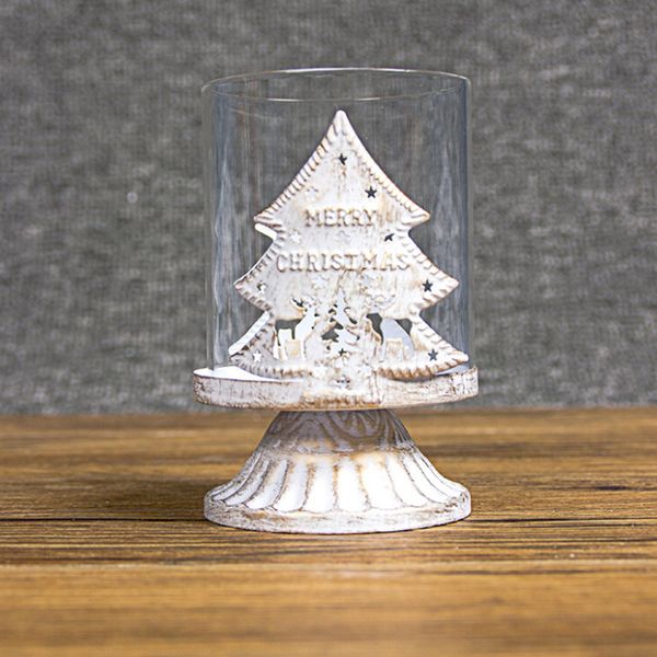 

merry christmas candle holder tealight candlestick christmas candle stand decorations for home new year navidad 2020