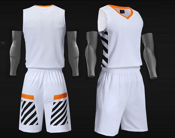 

2019 new blank basketball jerseys printed logo mens size s-xxl price fast shipping good quality cool white cwt001nh, Black;red