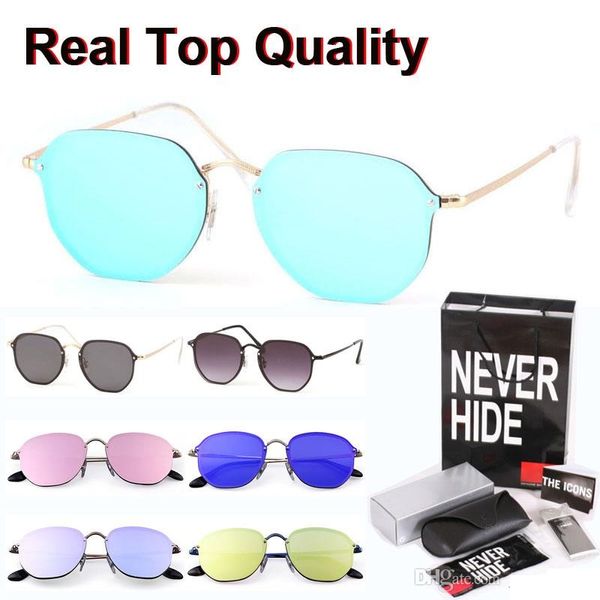 

new style 3579 hexagon sunglasses women men brand designer sun glasses oculos de sol with original box, packages, accessories, everything, White;black