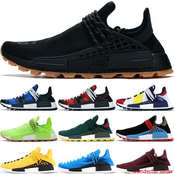 

2019 new nmd human race infinite species pharrell williams x bbc blue red sports running shoes designer men shoes women sneakers with