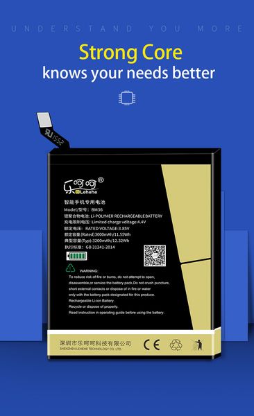 

новй оѬигиналнй lehehe bm36 бааѬе дл замен xiaomi mi 5s 5s mi5s 3200mah вокого каева ба