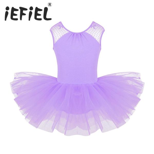 

симпатичные дети детский балет танец платье stage танцевальная одежда гимнастика купальник для девочек туту платье девушки принцессы балерин, Black;red