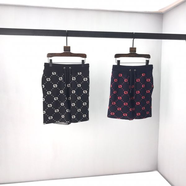 

2020 designer brand of shorts printed shorts in summer style crimes leisure solid jogger brand sports shorts jogger ss2, Black