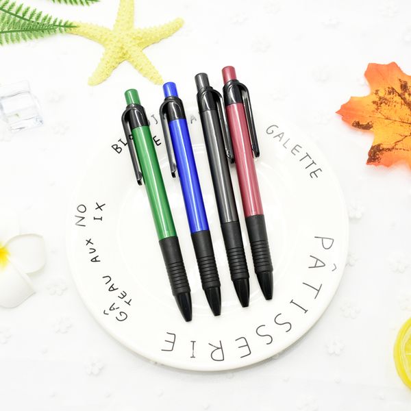 

80pcs retractable ball point pen 0.7mm colorful roller pen students stationary material escolar ballpoint wholesale, Blue;orange