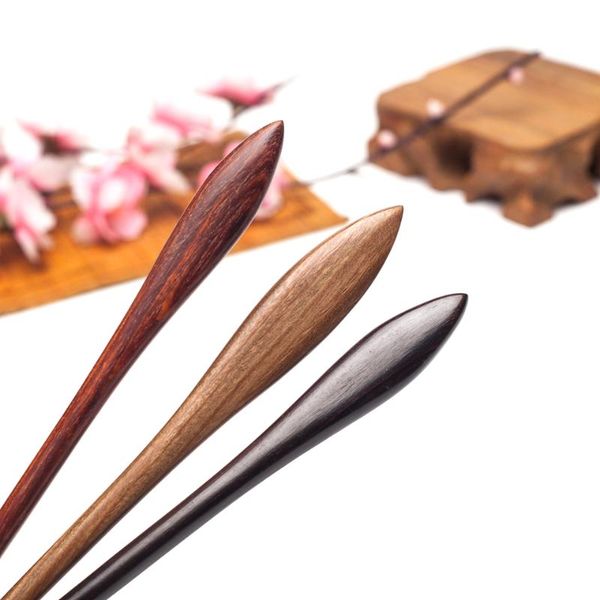 

tradition chinese hairstick hand-carved hair stick with natural fragrance handmade vintage women jewelry chinese stick gift, Golden;white