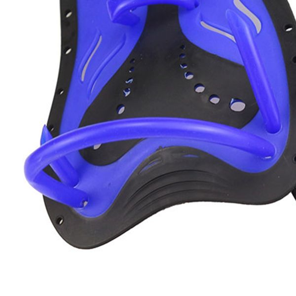 

professional swimming paddle frog finger adjustable silicone hand webbed diving gloves fin flipper for swimming learn train gear beach shoes