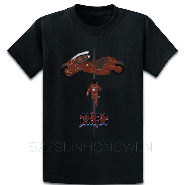 

akira motorcycle t shirt tee shirt new fashion euro size over size s-5xl custom fitness spring letters basic solid, White;black