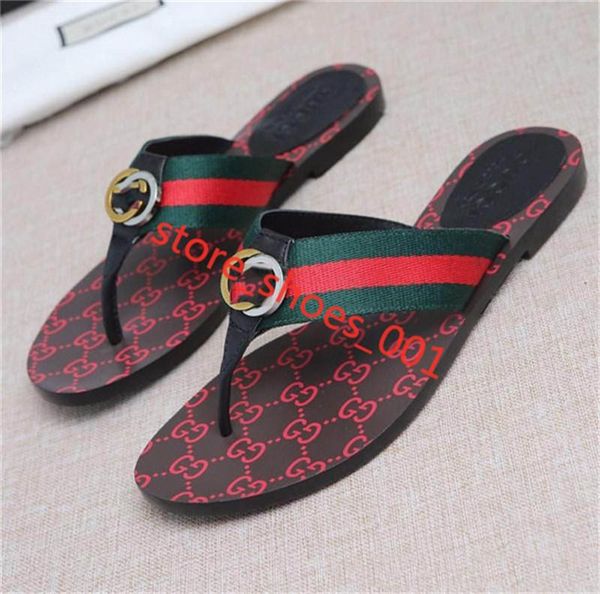

gucci slippers новые мужчины и женщины xshfbcl web размер ремешок ремешок сандалии мужские сандалии моды случайные тапочки высшего качества, Black;red