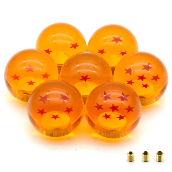 

univeal rare gear shift knob 1-7 star z amber dragon m10x1.5 car shift knobs