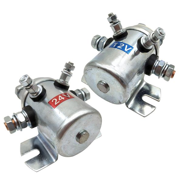 

high current 24 / 12v no / nc relay for winches