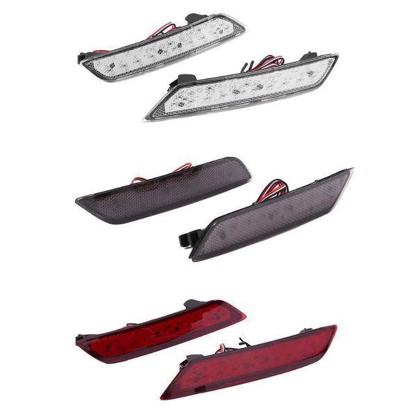 

1 pair led rear bumper reflector brake lights for civic sedan 2013-2015