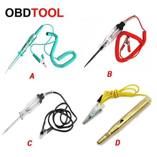 

obdtool 6v/12v/24v circuit test pencil automobile measuring electrical voltage tester pen vehicle light circuit maintenance tool
