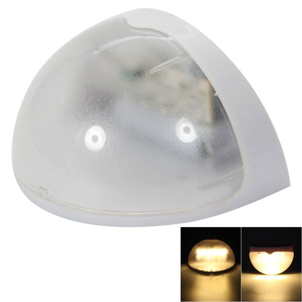 

garden n760b 6-led warm white light waterproof wall mounted solar lamp