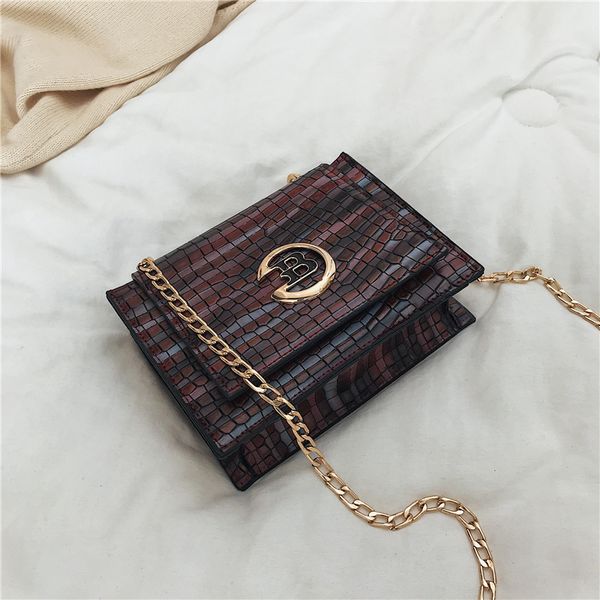 

chain bags for women 2019 fashion mini crossbody bag female stone pattern leather shoulder bag ladies brand small messenger bags