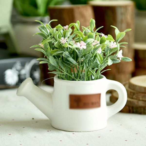 

office potted artificial plant living room tablehome decoration kit