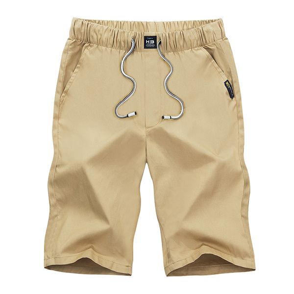 

2019 summer man drawstring soft comfortable flax shorts bermuda plus size casual shorts men linen cotton solid loose fit, White;black