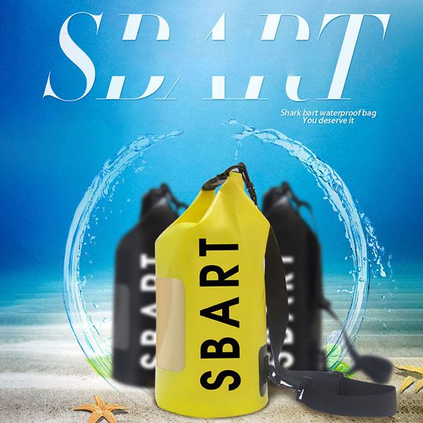 

waterproof dry bag pack sack swimming rafting kayaking river trekking floating sailing canoing boating water resistance#3