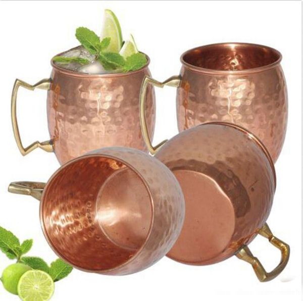 

Copper mug tainle teel beer cup mo cow mule mug ro e gold hammered copper plated drinkware 2017
