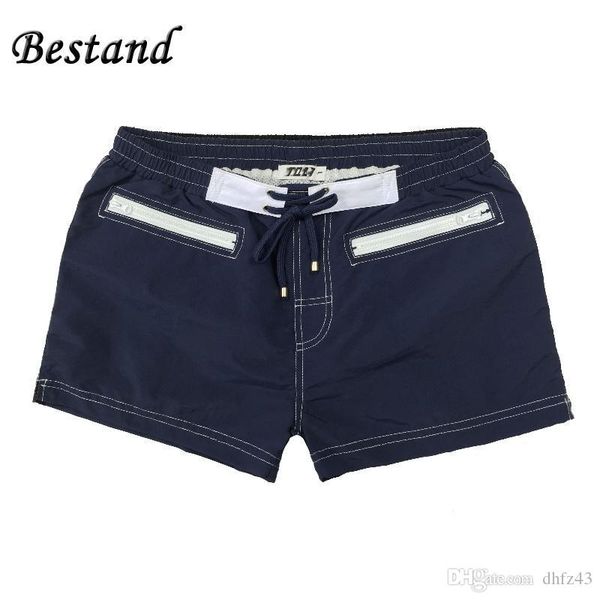 

wholesale-men casual shorts patchwork low elastic waist shorts with zipper pockets solid paradeplatz short 4 colors 5p0642, White;black