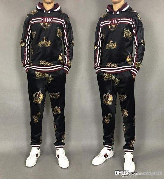 

19ss new sweatshirts sweat suit mens hoodies brand clothing men's tracksuits jackets sportswear jogging suits mens designer tracksu, Gray