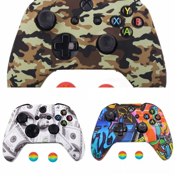 

lciao durable camouflage ship silicone gel guards soft sleeve skin grip cover case for xbox 360 controller fast camo
