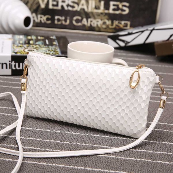 

multi color shoulder crossbody bag women leather bag envelope bolsas wholesale fold cover envelope shoulder