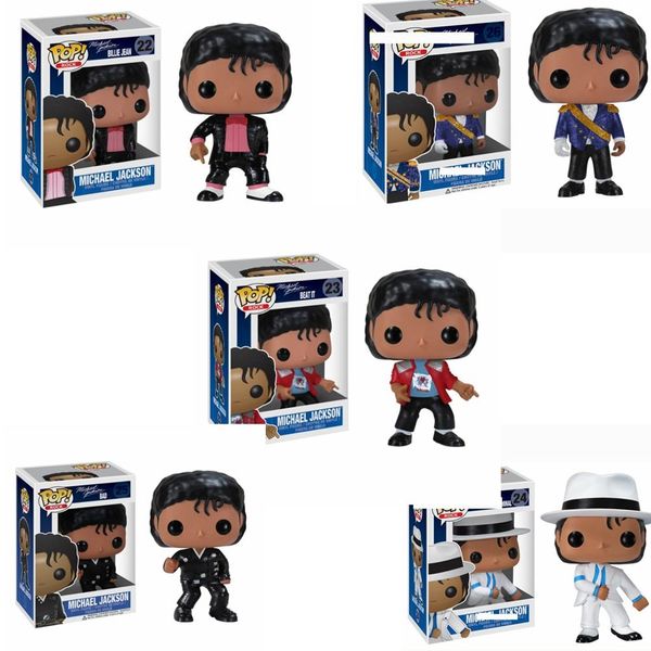 

funko pop michael jackson beat it billie jean bad vinyl action figures collection model toys for children birthday gift