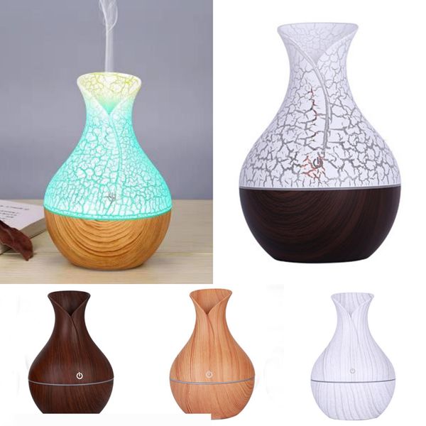 

эфирное масло диффузор 130 мл дерево увлажнитель воздуха дерево зерно ваза аромат увлажнитель прохладный туман увлажнитель воздуха с таймеро