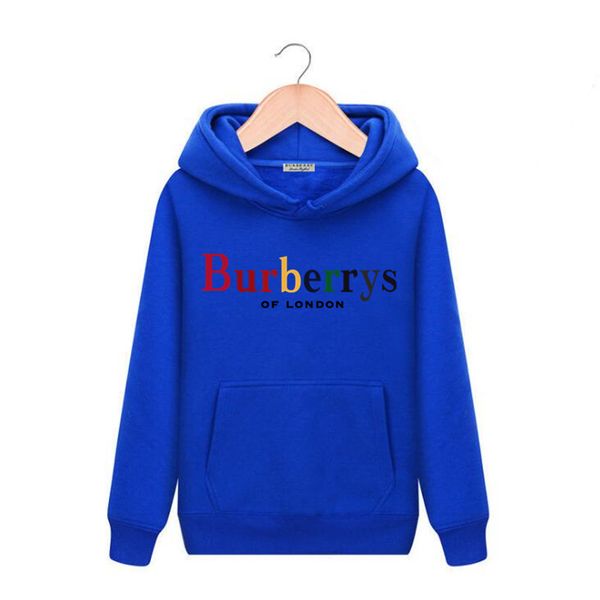 

19ss leisure brand mens designers pullover letter men women hooded jacket luxury bb ladies hoodie loose sweatshirt 3xl.burberry clothing, Black