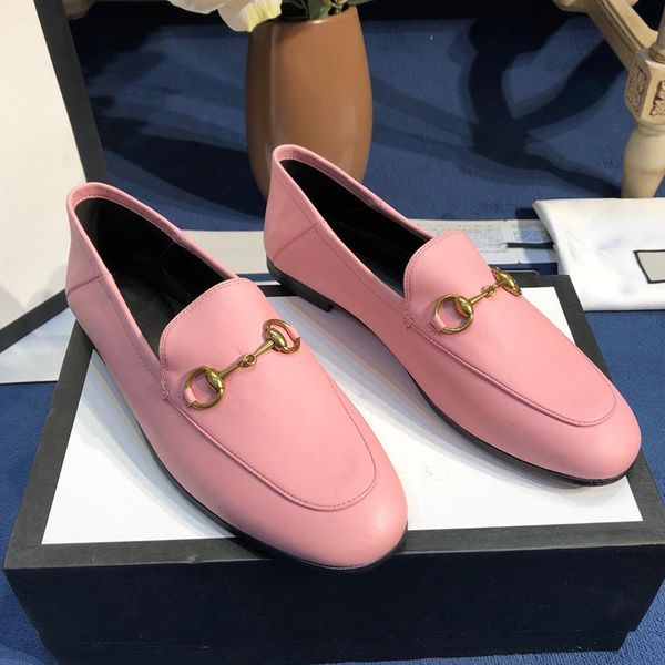 

2019 new designer single flat shoes female natural spring of 2019 the small leather shoes restoring ancient ways code 35-41 joker loaf shoes, Black
