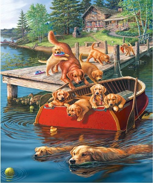 

full square/round drill 5d diy diamond painting "dog" embroidery cross stitch mosaic home decor art experience toys gift a0435
