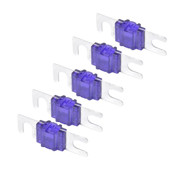 

5 pieces mini anl bolt fork fuse kit car audio circuit breaker
