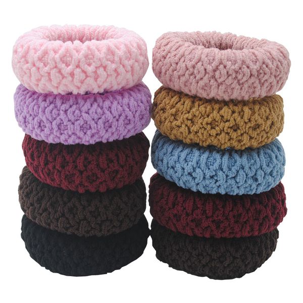 New Elastic Hair Bands Strong Gum For Hair Thick Scrunchies Women