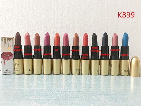 

factory direct dhl new makeup lips brand k899 xoxo matte lipstick3.5g