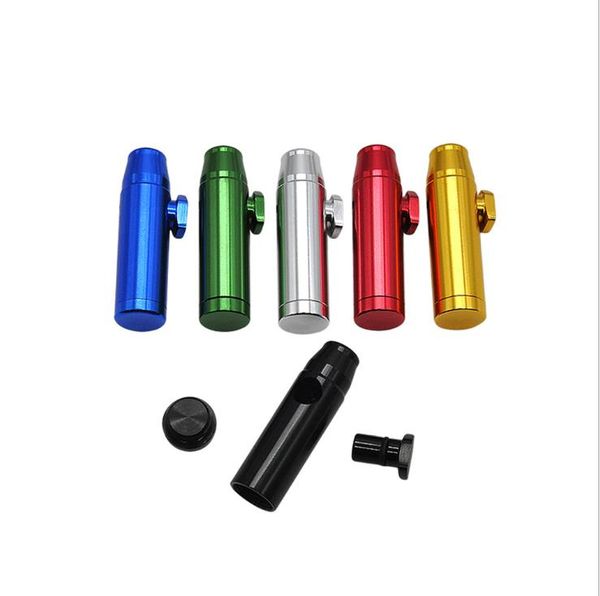 

pipe snuff bottle shaped mini aluminum bullet alloy metal metal portable ogkvv