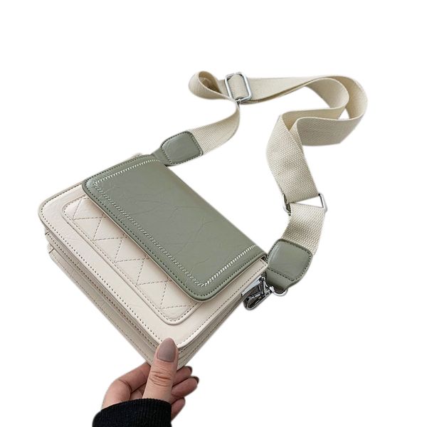 

лето одно плечо сумка леди мода иностранкой широкий плечевой ремень сумка