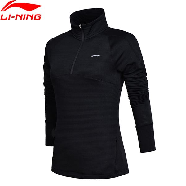 

women jogger long sleeve t-shirts warm at polar fleece slim fit comfort lining sports tee atln012 cjfm18, Black;blue