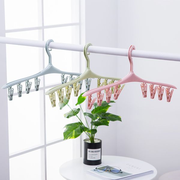 

горячие продажи простые многофункциональное съемные конфеты цвет 8 клип нижнее белье носки клип штаны стойку петличных хранения