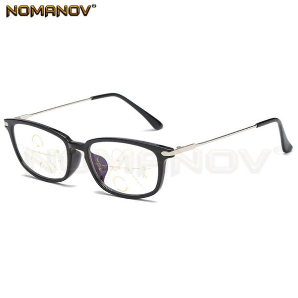 

retro hand made frame blu light blocking lens men women progressive multifocus reading glasses add 75 100 125 150 175 200 to 400, White;black