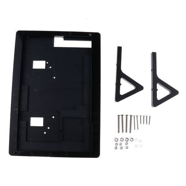 

acrylic 7 inch lcd display touch screen case bracket for raspberry pi black
